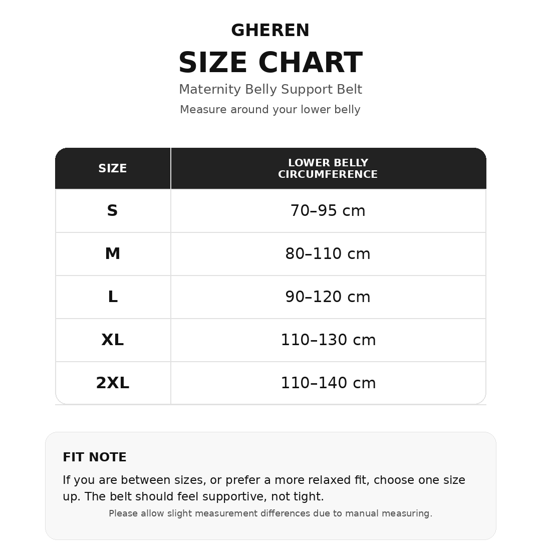 Maternity Belly Support Belt