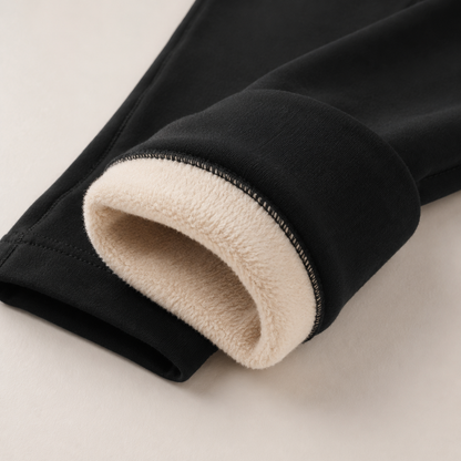Thermal Fleece Over-Bump Maternity Leggings