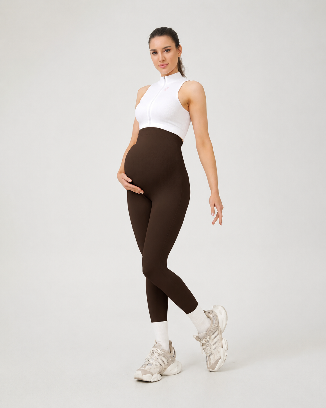 Active Cropped Maternity Leggings