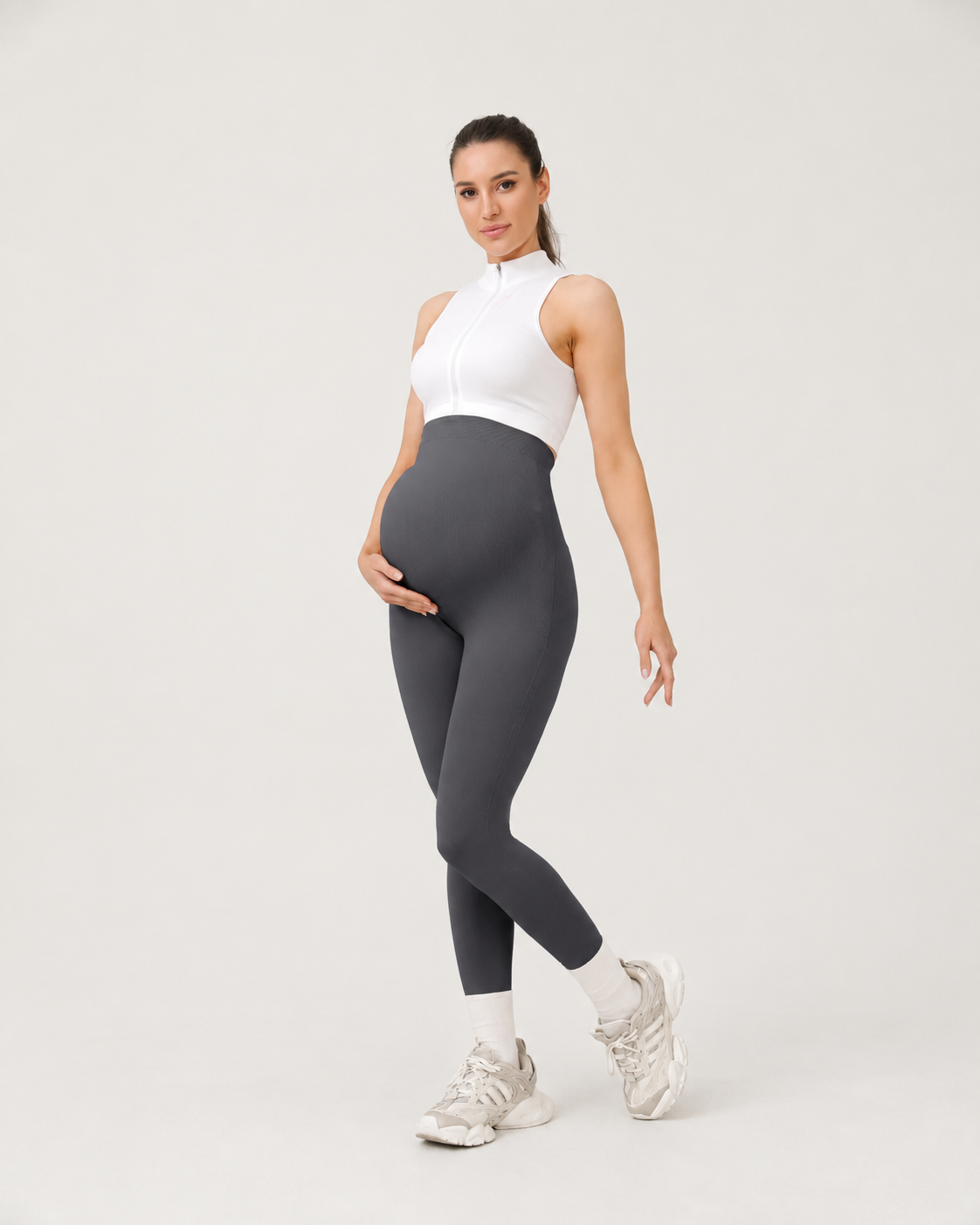 Active Cropped Maternity Leggings