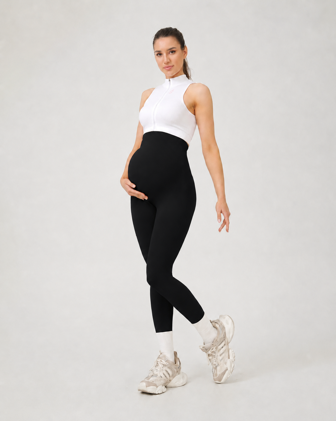 Active Cropped Maternity Leggings
