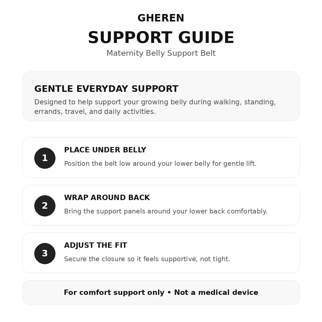 Maternity Belly Support Belt