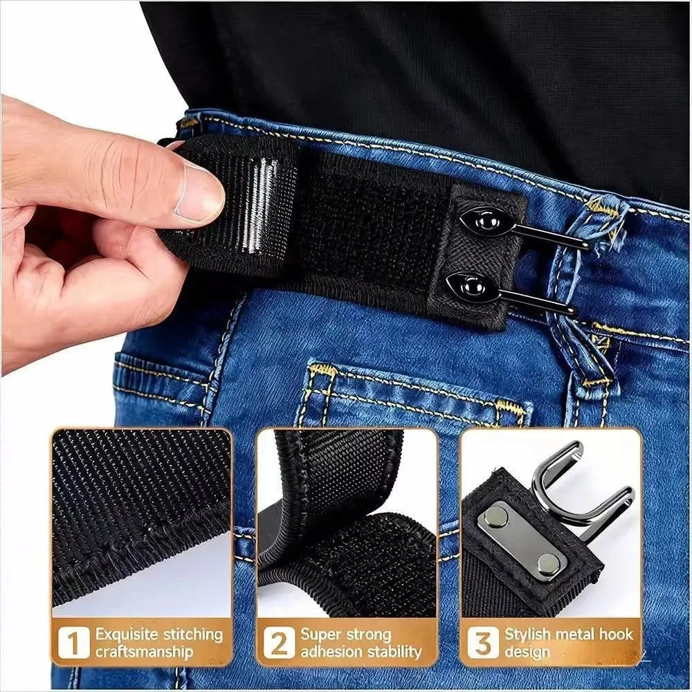 Gheren Buckleless Elastic Belt Hook