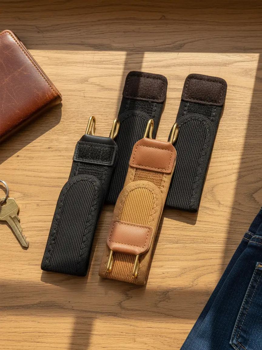 Gheren Buckleless Elastic Belt Hook